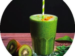 KIWI AND BANANA SMOOTHIE